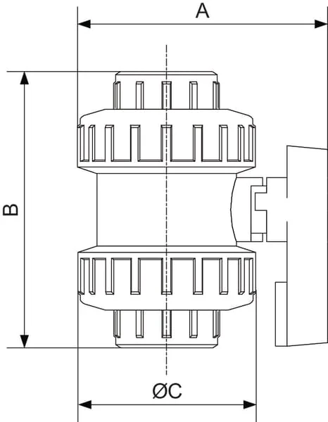 Prevost - PVRVFF50 - Prevost Ball Valve 50 mm