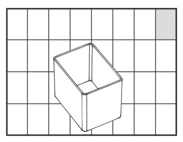 Raaco - 100274NI - Box 39x55x47mm Plastic, PSC by Raaco