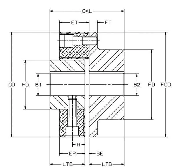 Raja Lovejoy - LF250010 - Hub LF25