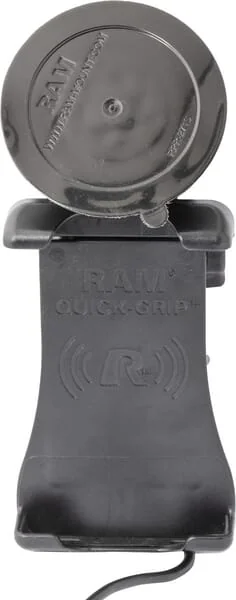 RAM® Mounts - RAMB166UN14W - Phone Mount with Charging and Suction Cup