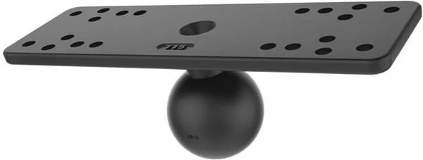 RAM Mounts - RAMC111B - Mounting plate 6 1/4"x 2", ball diameter c/1