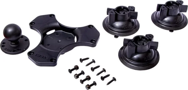 Ram Mounts - RAMC365224 - C Mount With 3 Suction Cups