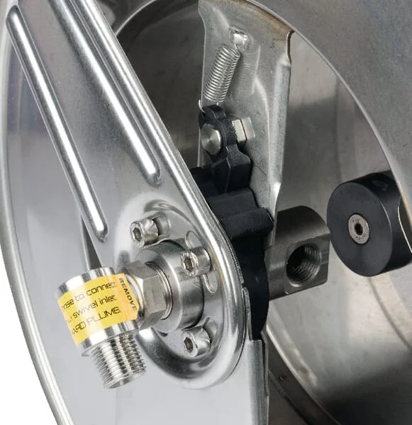 Ramex - HD825400 - Automatic Hose Reel 400 Bar Stainless Steel