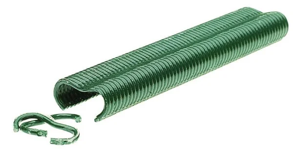 Rapid - 40108800 - Hog Rings, Rapid VR16 Plastic Coated Galvanised Steel