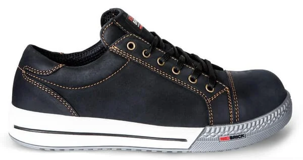 Redbrick - 8A306044 - Safety Shoes Black Class S3 Size 10 Bronze Redbrick