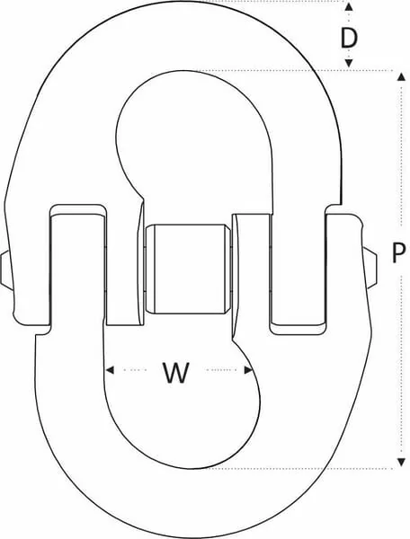 Rema - 2636016 - Connecting Link G10 RCX16 16mm