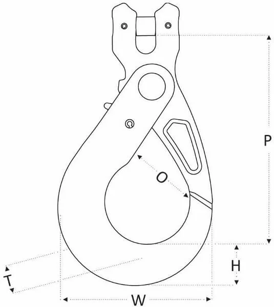 Rema - 2639008 - Safety Hook + Shackle 8mm