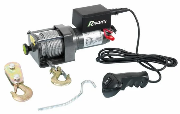 Ribitech - PE12V2500 - Car Winch 12v - 1100/2200kg