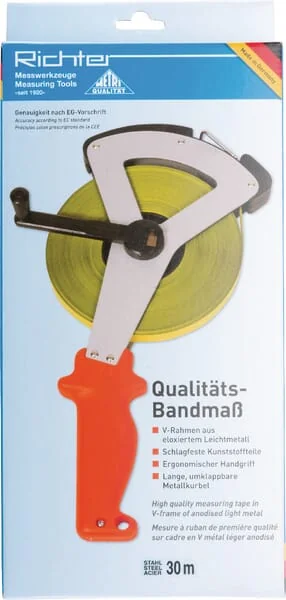 Richter - ME402V30 - Richter Steel Tape Measure 30m