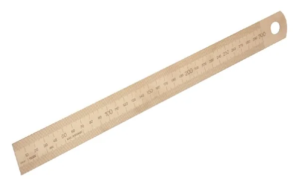 Richter - ME740RM500 - Richter Stainless Steel Ruler 18x0.5x500mm