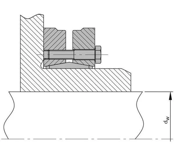 Ringfeder - RFN406124 - Shrink Disk