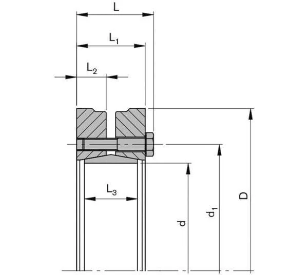 Ringfeder - RFN406124 - Shrink Disk