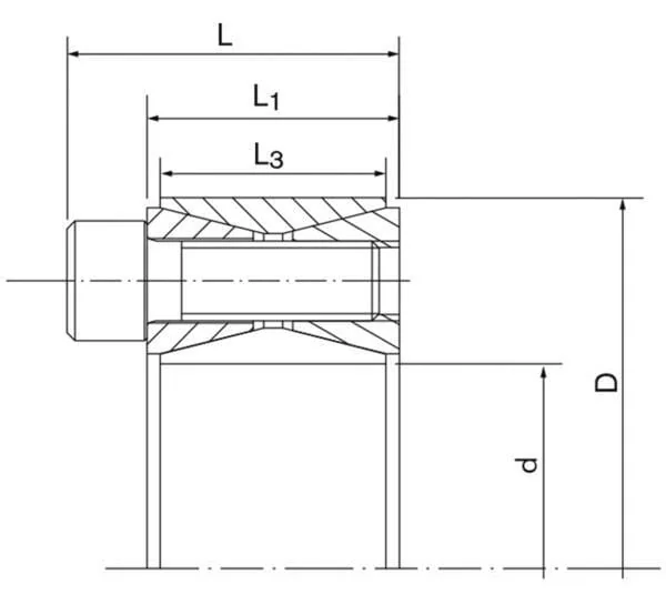 Ringfeder - RFN701250X80 - Locking Assembly