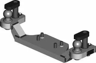 Rockinger - ROE74L197 - Forced Steering Mount System