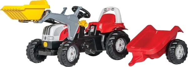 Rolly Toys - R02393 - Rollykid Steyr + Trailer + Front Loader