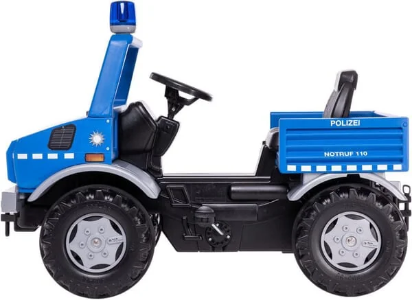 Rolly Toys - R038251 - Pedal Tractor Mercedes-Benz Unimog Police