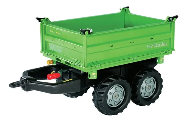 Rolly Toys - R12150 - Trailer Deutz Fahr Green-Silver from 3 Years Old Rollymega by Rolly Toys