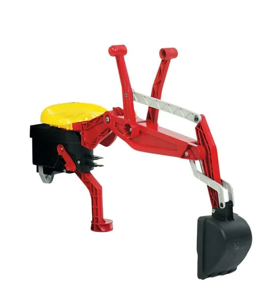 Rolly Toys - R40932 - Rear Excavator, Red, From 2.5 Years, Rollybackhoe