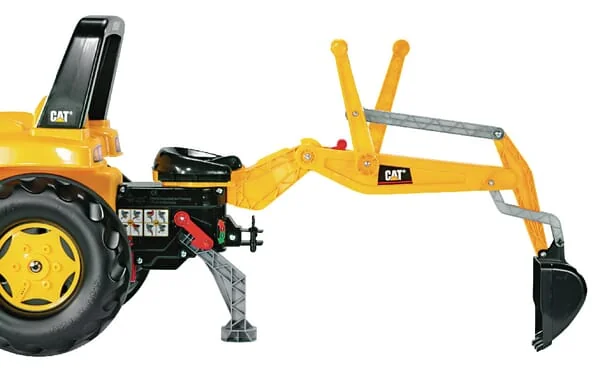 Rolly Toys - R81300 - Pedal Tractor With Front Loader And Excavator Caterpillar