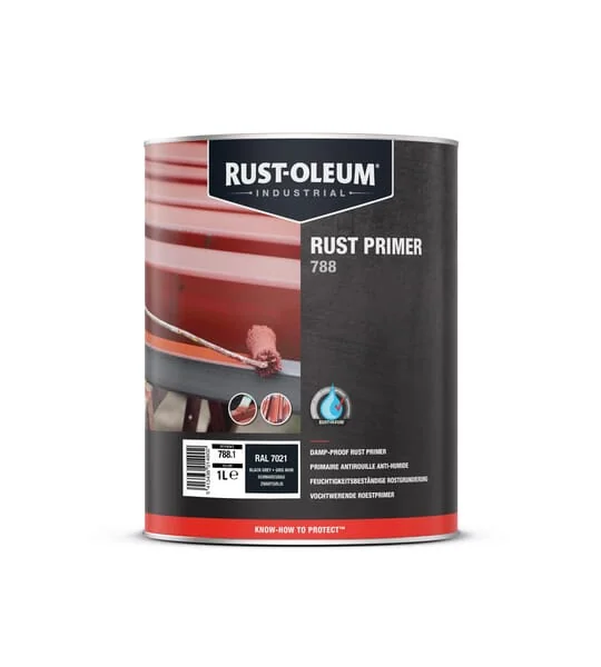 Rust Oleum - SP7881 - Rust Oleum 769® Damp-Proof Rust Primer Black/Grey 1L