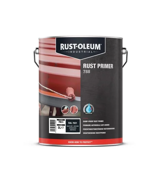 Rust Oleum - SP7885 - Rust Oleum 769® Damp-Proof Rust Primer Black/Grey 5L