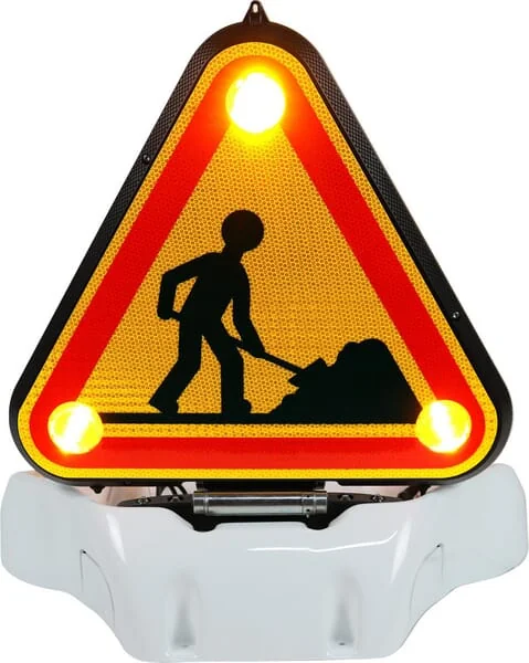 Sacex - 2090L5220E - Triangle With Three LED Flashlights 12V 500 MM Class II