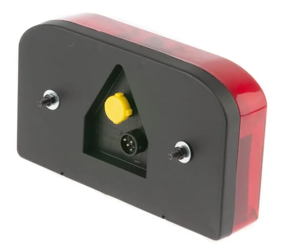 Sacex - AUF4FG2715 - Rear Light LH Rectangular, Amber/Red, Bolt On, 235X Sacex