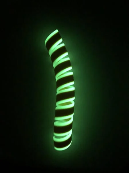 Safeplast - KBV35GLOW - Spiral Hosequard 40 (34-44mm) / 25m - Yellow with Glow Edges