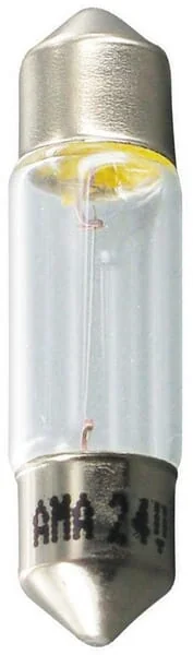 Safra - GL2426 - Festoon Bulb Conventional Tube T8.2x31 24V 3W SV8.5 White Safra