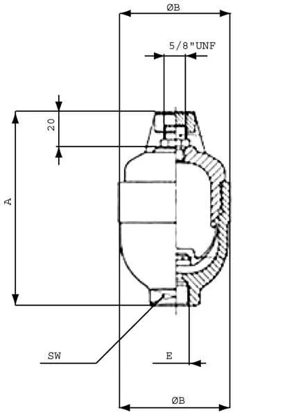 Saip - L10160 - Saip Lantern Piece 0.1 l 60 Bar