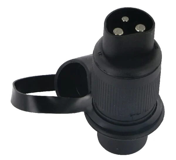 Salvarani - 25036200FUSWLEM20 - 3 Pole Plug 15A 12V Anti-Reverse