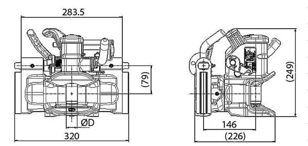 Sauermann - HS17101KU38MM - Trailer Coupling