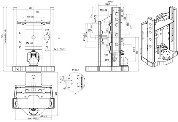 Scharmüller - 00146810A11 - Bearing Block