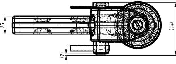 Scharmüller - 00520590 - Forced Steering Mount K50 Left