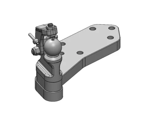 Scharmüller - 00522150A02 - Forced Steering K50® L With Hold-Down Device For 45-55 mm (TP)