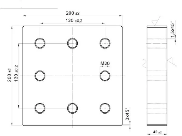 Scharmüller - 00645030 - Welding Plate