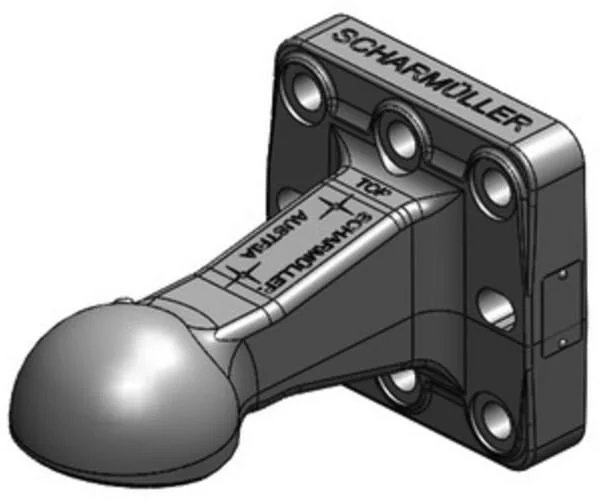 Scharmüller - 006509010A02 - Towing Eye K80 Vertical Flange
