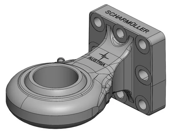Scharmüller - 006521811A02 - Towing Eye Cat 5 Diameter 71mm 110x100 ISO 21244