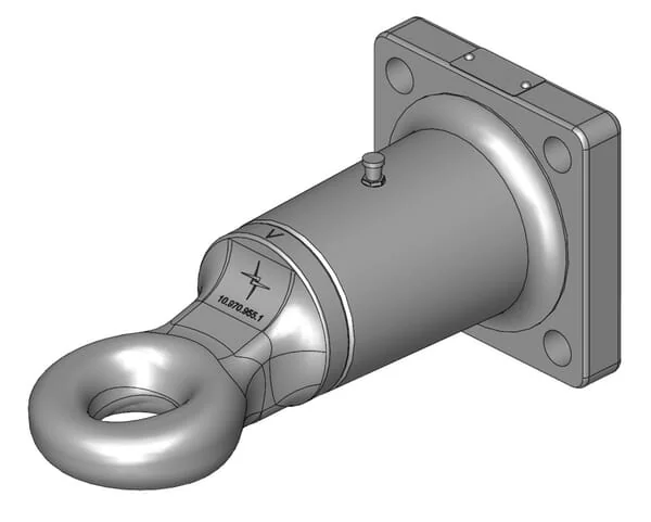 Scharmüller - 00664400A02 - Towing Eye D.50 120x120