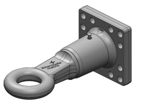 Scharmüller - 006656320A02 - Swivelling Towing Eye Diameter 76mm F3 160x160
