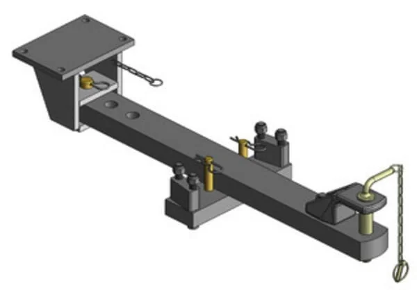 Scharmüller - 00807030A02 - Drawbar Nrs. Steyr CVT UNI