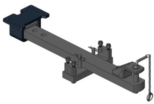Scharmüller - 00809060A01 - Drawbar Nrs. Lindner Geotrac 114EP, 124, 134EP