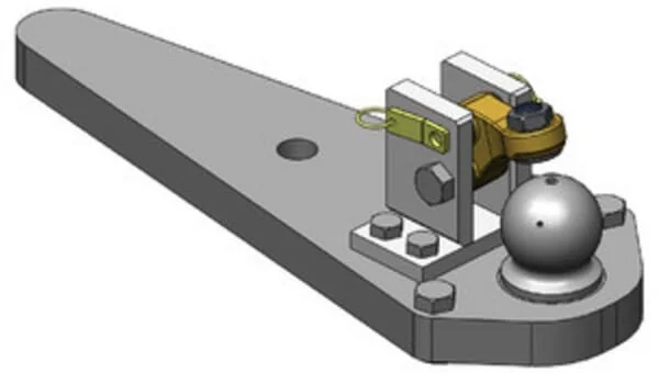 Scharmüller - 009603100A11 - Carry Plate 80 mm