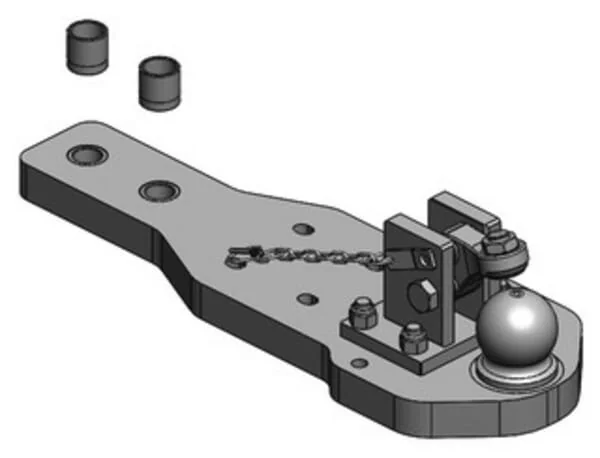 Scharmüller - 009605932A02 - Heavy Duty Drawbar K80® NH-T6000 Delta, Plus / Steyr Profi / Case MXU