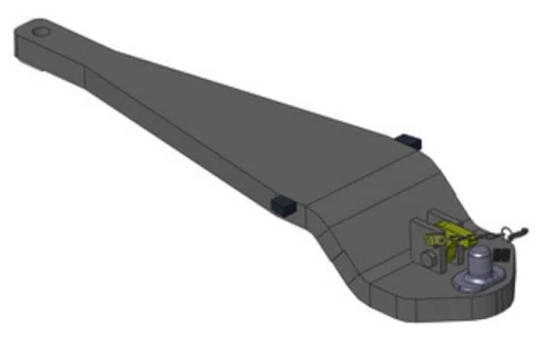 Scharmüller - 009615011A02 - Heavy Duty Drawbar Pitonfix Magnum Pro 7110-7150 7210-7250