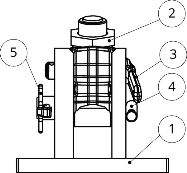 Scharmüller - 02481349A11 - Locking Complete K80 Heavy Duty
