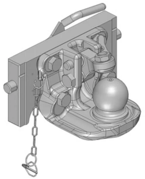 Scharmüller - 03631041A02 - Tow Ball Coupler 310mm K80