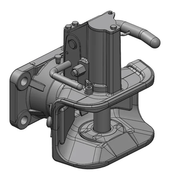 Scharmüller - 051401021A02 - Clevis Types 140x80 M16 CH-I (Diameter 31.5mm)