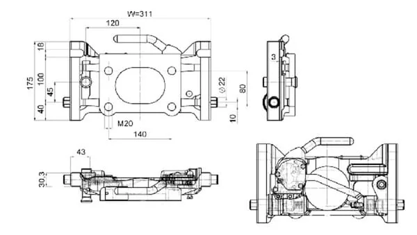 Scharmüller - 057311420A11 - Adapter Plate