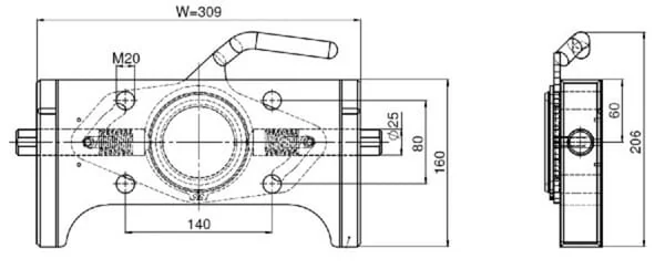 Scharmüller - 07731054A02 - Adaptor Plate 310mm